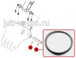 O-ring 180-00077D5 DOOSAN SOLAR 210W-V